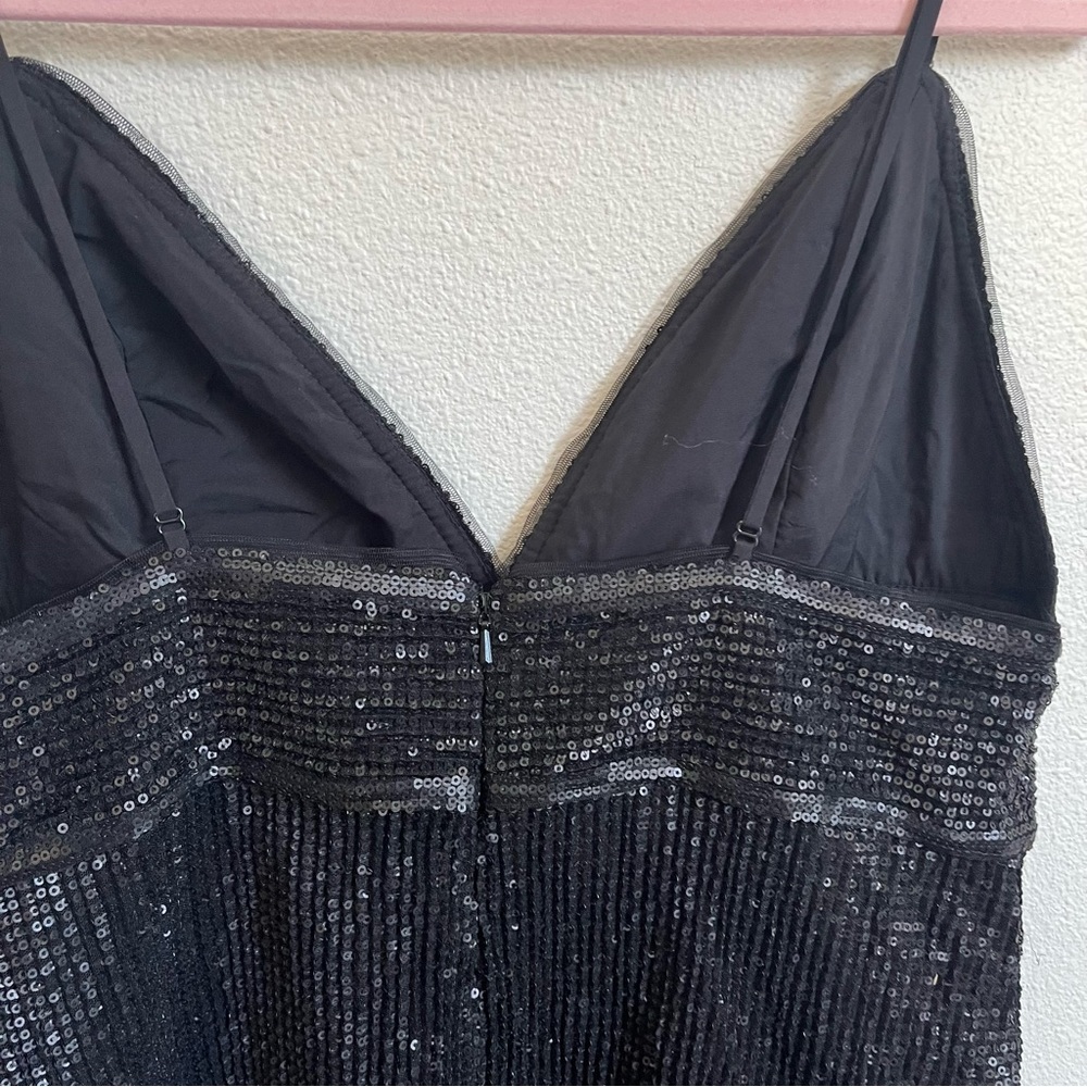 Saylor x Free People / Frankie Black Sequin Dress - Picture 9 of 11
